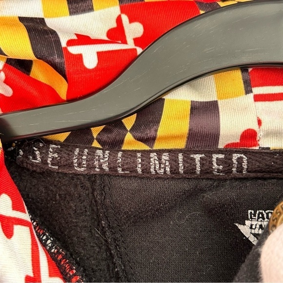 Lacrosse Unlimited Embroidered Hoodie Men Black Size Large - Picture 10 of 10